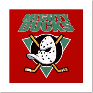 Mighty Ducks Retro Posters and Art